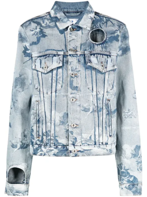 Off-White Sky Meteor denim jacket Blue OWYE027S23DEN0034000