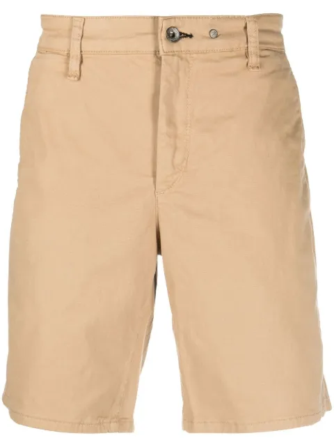 rag & bone straight-leg cotton shorts Brown MBW22S923936ML