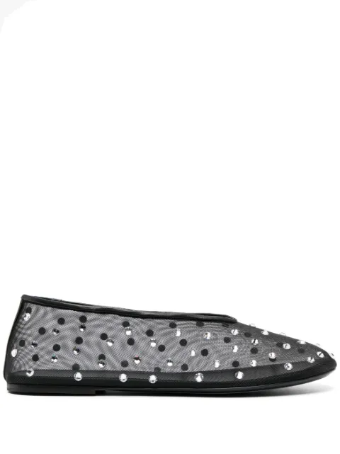 KHAITE The Marcy mesh ballet pumps Black F40384068200