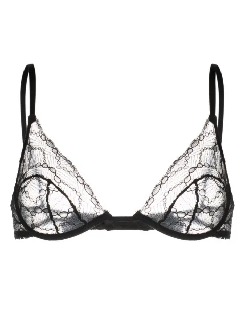 Kiki de Montparnasse Mon Cheri lace bra Black C001BR081