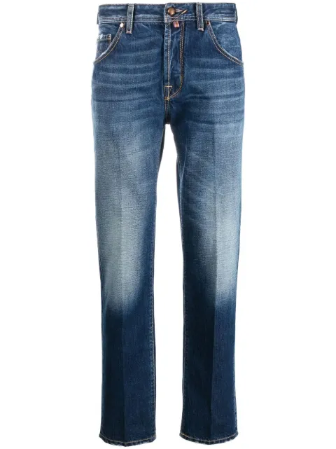 Jacob Cohën stonewashed straight-leg jeans Blue UQM1534T383A