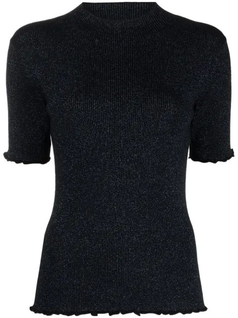 3.1 Phillip Lim cut-out ribbed knit top Black E2317302MLR