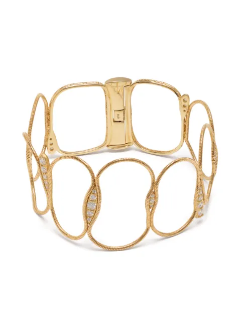 Fernando Jorge 18kt yellow gold Fluid diamond bracelet Gold 45200320210000