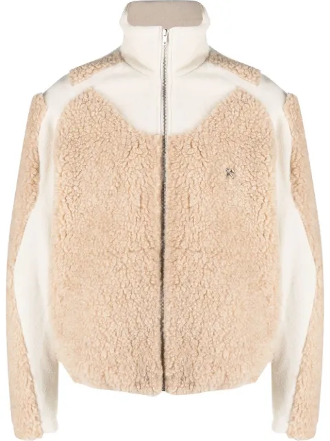 GmbH Ercan zip-up jacket Neutrals ERCANAW22