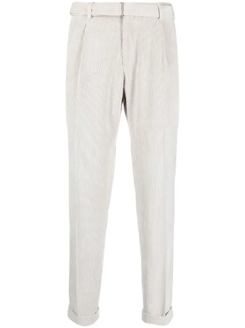 Briglia 1949 corduroy straight-leg trousers Neutrals BRERAS422158