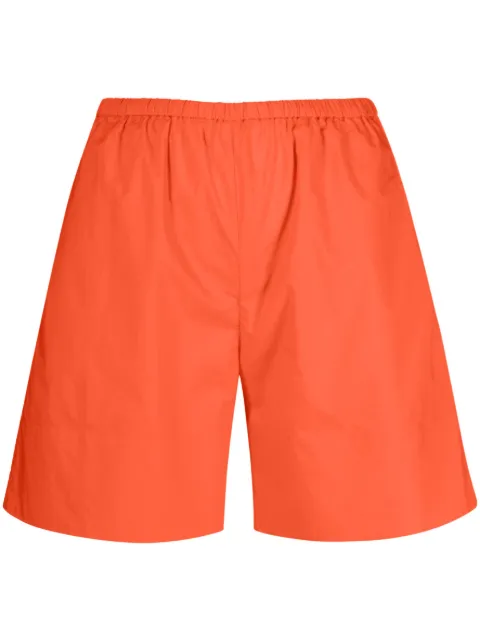 By Malene Birger Siona organic cotton shorts Orange Q71873014