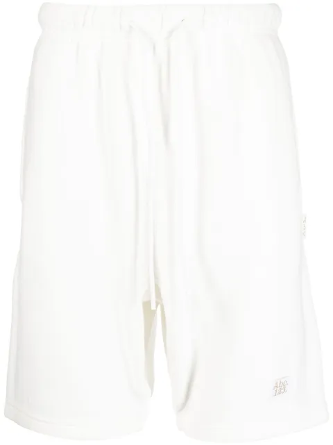 Advisory Board Crystals drawstring sweat-shorts White ABC123SSLW100