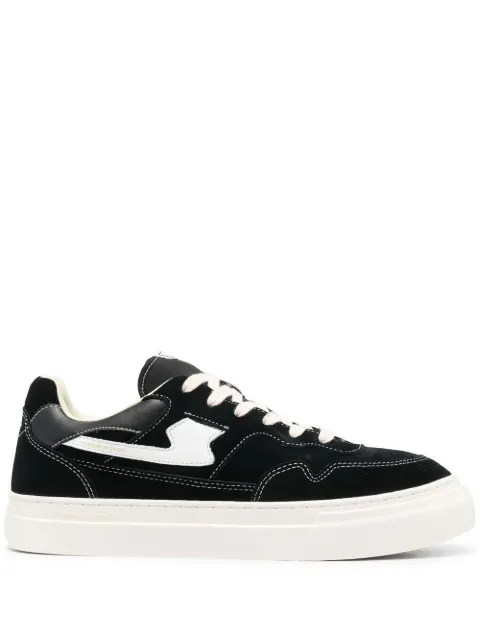 Stepney Workers Club low-top lace-up sneakers Black YA09015