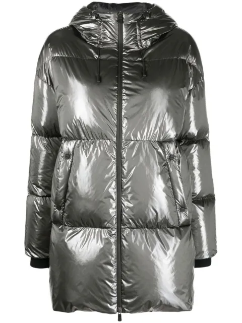 Herno high-shine puffer jacket Grey PI00232DL123459408