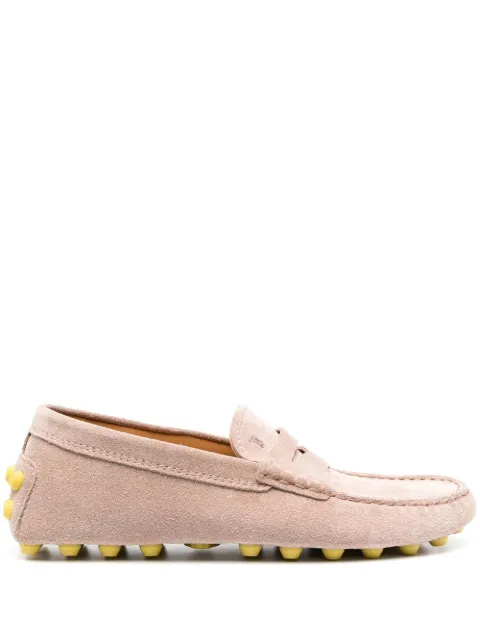 Tod's Gommino suede driving shoes Neutrals XXW52K00010M8W