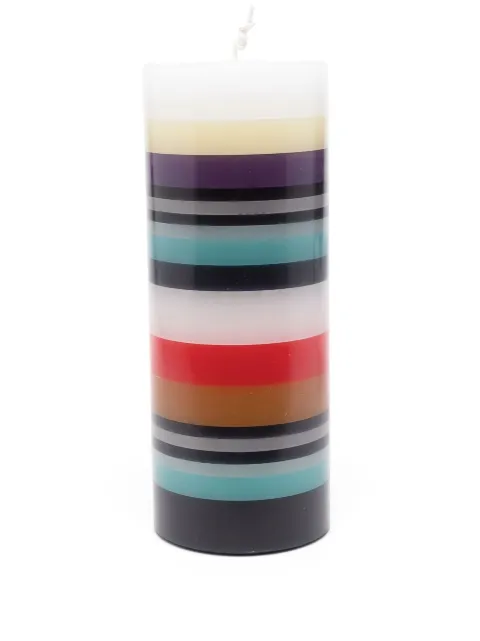 Missoni Home striped single-wick candle White 1B4OG99006