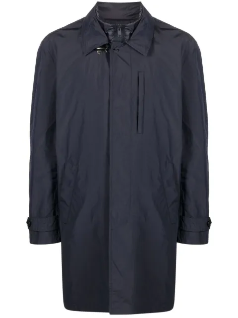 Fay detachable-lining coat Blue NAM64460090HNB