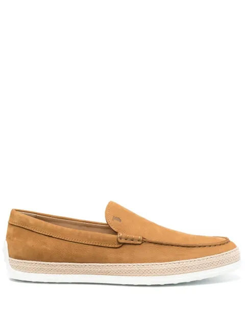 Tod's suede slip-on loafers Brown XXM0TV0AJ306RN