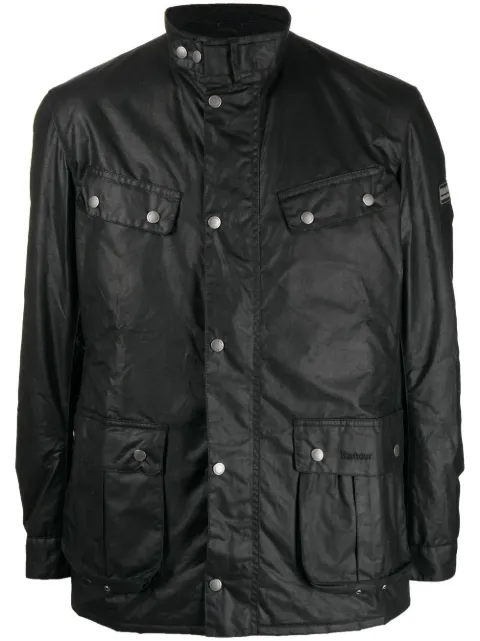 Barbour Tourer Duke wax jacket Black MWX2140BK11