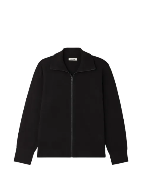 SANDRO zip-up wool cardigan Blue SHPTR00362