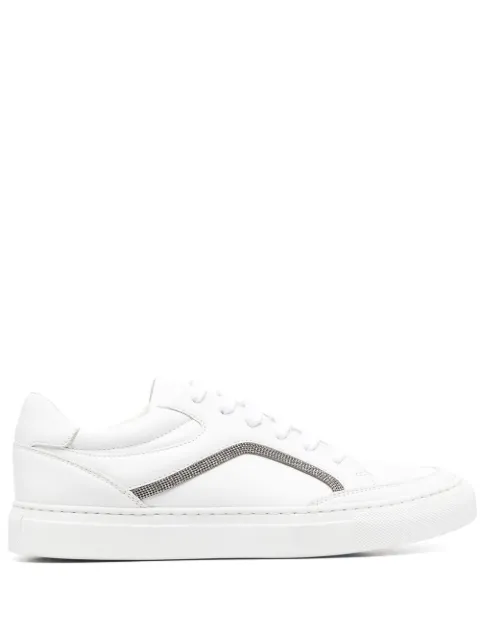Brunello Cucinelli low-top lace-up sneakers White MZBKG2458C7592