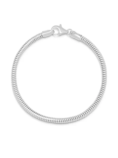 Nialaya Jewelry round chain bracelet Silver FMSP040