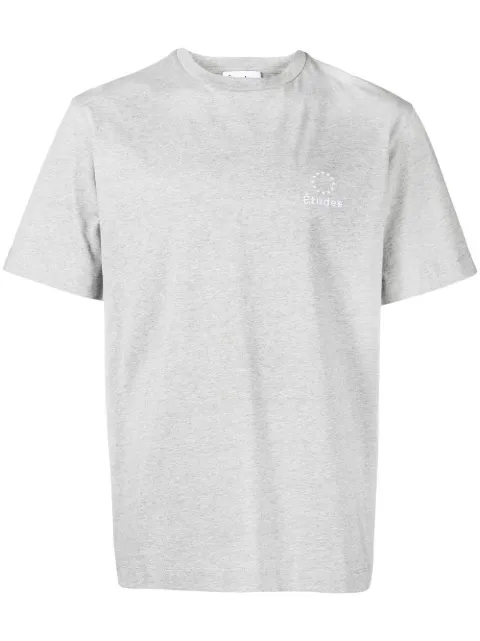 Études Studio Wonder logo-print T-shirt Grey C00ME103A00982
