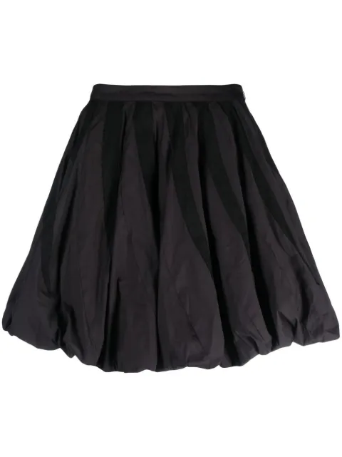 Kiko Kostadinov A-line puffball skirt Black KKWAW22SK0133TALLONSKIRTGRAPHITE