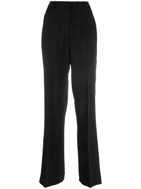 Calvin Klein straight-leg tailored trousers Black K20K204408