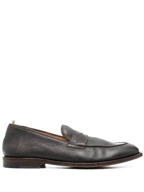 Officine Creative Airto leather penny loafers Brown OCUOPER001CERV7D215