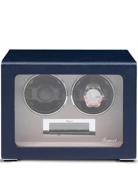 Rapport Quantum Duo watch winder Blue W632