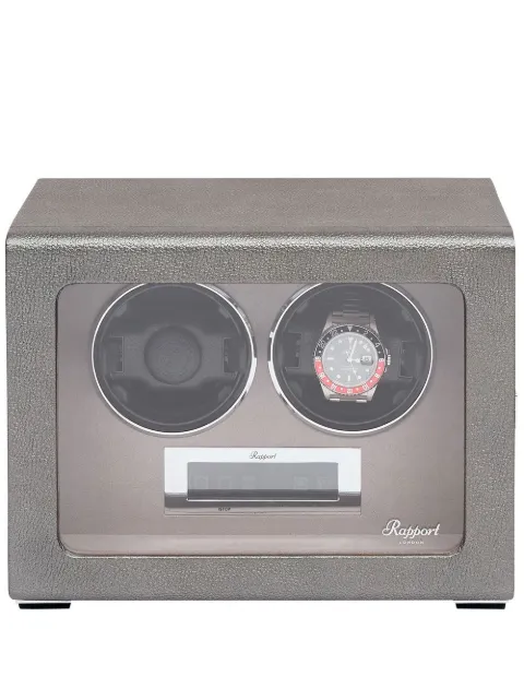 Rapport Quantum Duo watch winder Silver W622