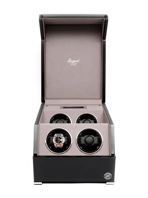 Rapport Perpetua Quad watch winder Black W574