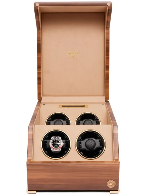 Rapport Perpetua Quad watch winder Brown W584