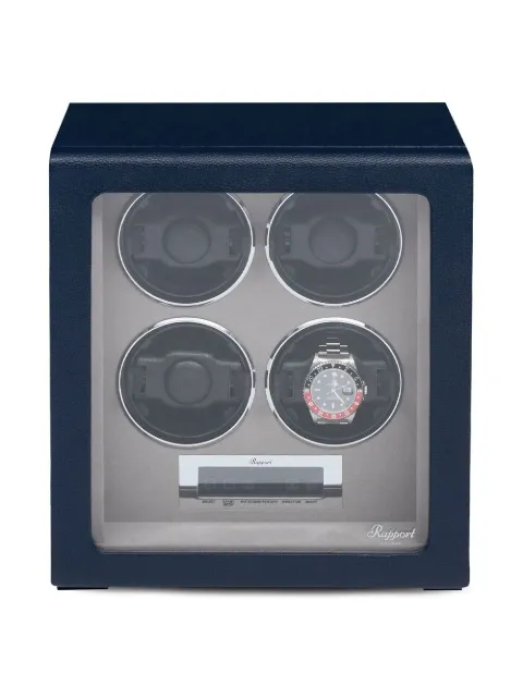 Rapport Quantum Quad watch winder Blue W634