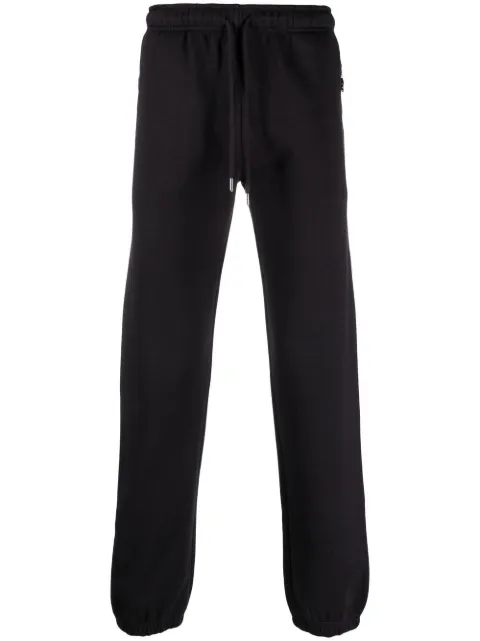 Honey Fucking Dijon drawstring cotton-blend track pants Black HFD06P021