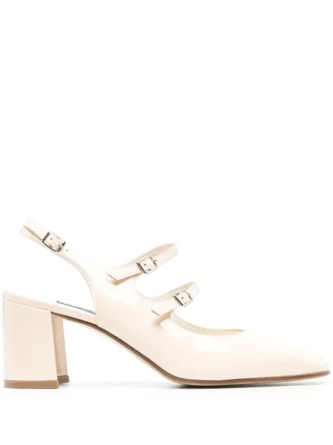 Carel Paris Banana 70mm slingback Mary Janes Neutrals BANANA003030