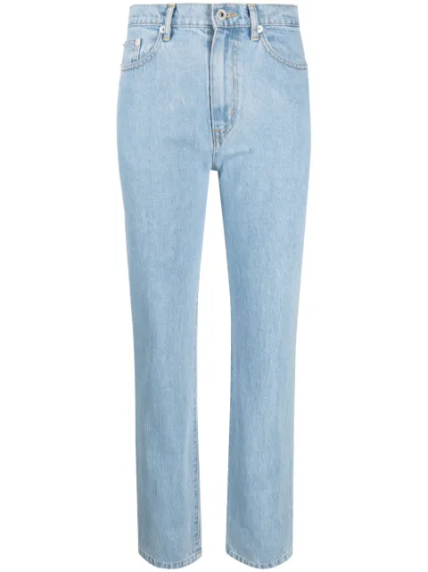 Kenzo Asagao straight-leg jeans Blue FD52DP2106B4