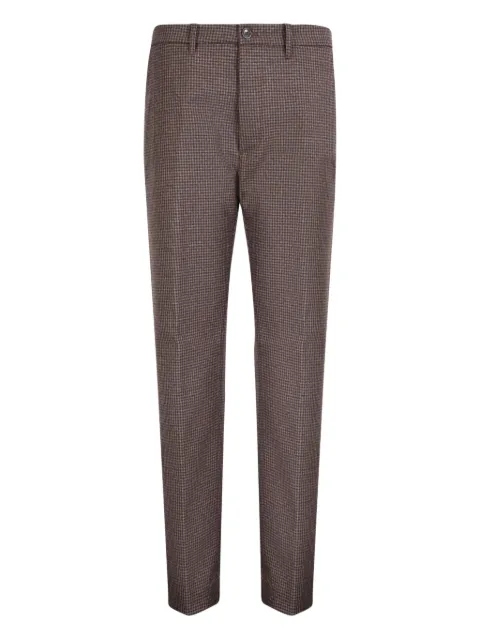 Nine In The Morning houndstooth-patterned pants Brown KS49T10