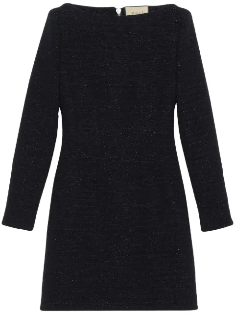 Gucci glittered tweed dress Black 715611ZAF3G