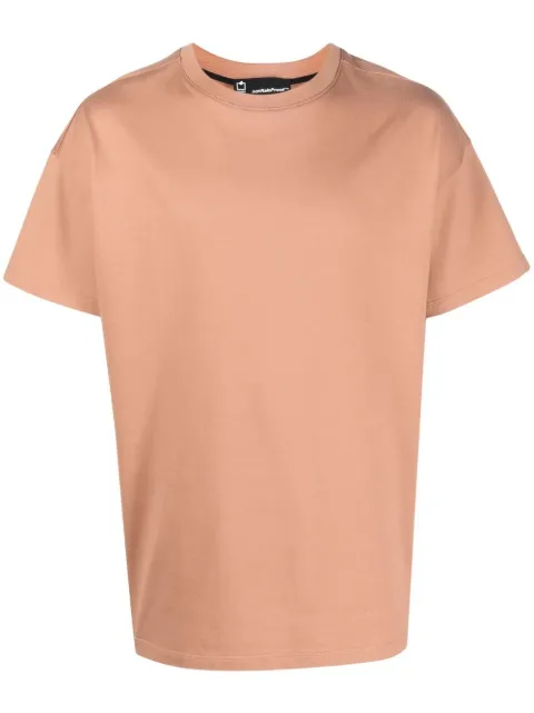 STYLAND x notRainProof crew-neck organic cotton T-shirt Neutrals T003200201NRP