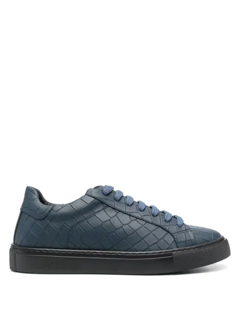 Hide&Jack Essence Croco sneakers Blue EIBKLBLUBLK