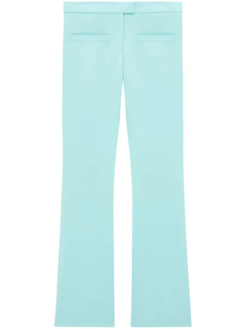 Courrèges flared trousers Blue 123CPA099PL0007