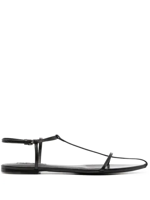 Jil Sander Cage flat sandals Black J15WP0081P4864