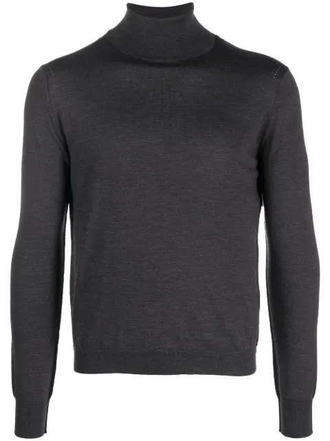 Maison Margiela Work-In-Progress high-neck jumper Grey SI0HA0006S17814860F