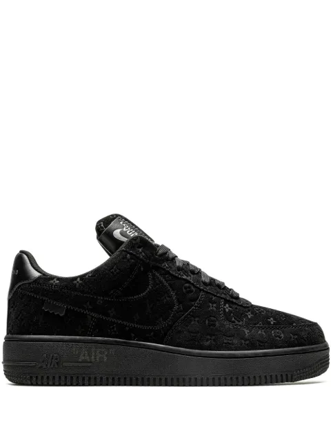 Nike x Louis Vuitton x Virgil Abloh Air Force 1 Low "Black/Black" sneakers Black 1A9VD6
