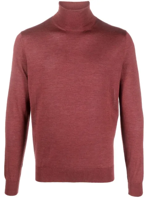 Colombo roll-neck fine knit jumper Red MA00219256JA