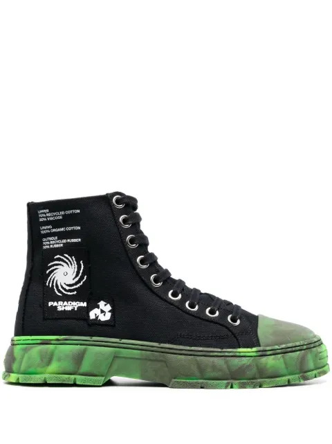 Virón camouflage-print sole sneakers Black 198205C99S