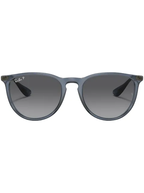 Ray-Ban Erika round-frame sunglasses Blue RB41716592T3