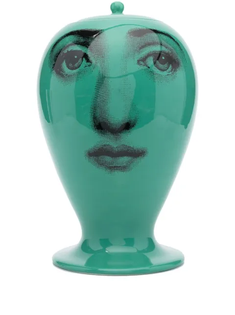 Fornasetti Bitossi Ceramiche jar Green FOR10567