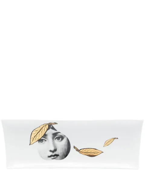 Fornasetti Tema e Variazioni tray White P42Z024