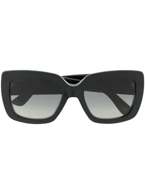 Gucci Eyewear Double G logo sunglasses Black GG0141SN001