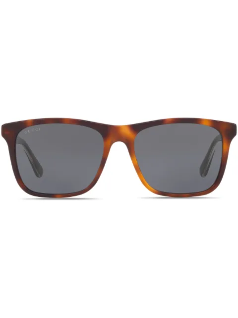 Gucci Eyewear GG0381SN square-frame sunglasses Brown GG0381SN009
