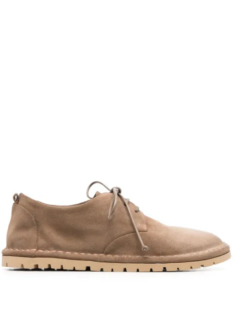 Marsèll Sancrispa suede derby shoes Brown MWG002
