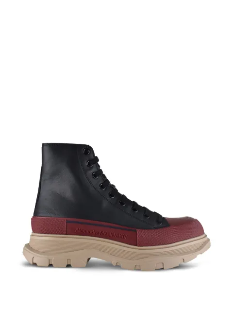 Alexander McQueen Tread Slick lace-up boots Black 705661WHZ6H1541